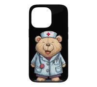 Custodia per iPhone 13 Pro Happy Doc Teddy Bear - Costume grafico