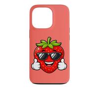 Custodia per iPhone 13 Pro Happy Strawberry Pollice Up Summer Cool Vibes