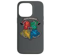 Custodia per iPhone 13 Pro Harry Potter Hand Drawn Hogwarts Crest