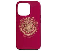 Custodia per iPhone 13 Pro Harry Potter Hogwarts Happy Christmas