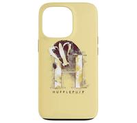 Custodia per iPhone 13 Pro Harry Potter Hufflepuff Watercolor