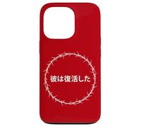 Custodia per iPhone 13 Pro He is Risen - Jesus Christ Resurrection Easter Japanese