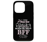 Custodia per iPhone 13 Pro Heaven Is Beautiful My BFF Memorial Loss