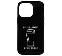 Custodia per iPhone 13 Pro Hello Darkness, mio vecchio amico, Irish Stout Porter