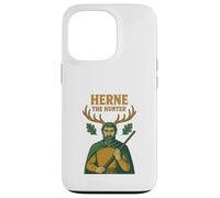 Custodia per iPhone 13 Pro Herne the Hunter English Woodland Spirit Folklore Design