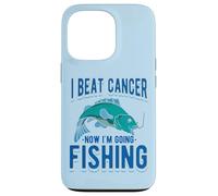 Custodia per iPhone 13 Pro Ho battuto il cancro ora vado a pescare