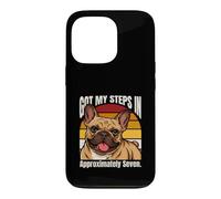 Custodia per iPhone 13 Pro Ho i miei passi in circa sette bulldog