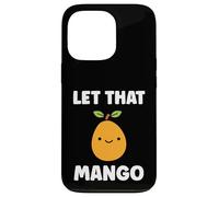 Custodia per iPhone 13 Pro Humor mangoes cute fruit simple let that mango