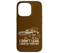 Custodia per iPhone 13 Pro I Don't Leak Mark My Territory Old Classic Muscle Car Dog