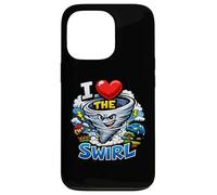 Custodia per iPhone 13 Pro I Heart The Swirl Funny Storm Chaser
