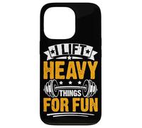Custodia per iPhone 13 Pro I Life Heavy Things per divertimento