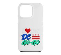 Custodia per iPhone 13 Pro I Love DC Go-Go Music Washington Distretto di Columbia Pride