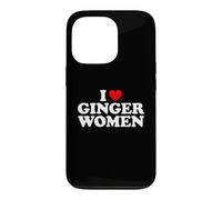 Custodia per iPhone 13 Pro I Love Ginger Women
