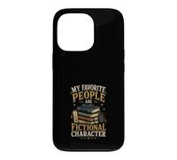 Custodia per iPhone 13 Pro I Miei Personaggi Preferiti Sono Fittizi Lettore