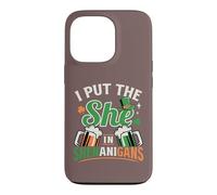Custodia per iPhone 13 Pro I put the she in Shenanigans, il giorno di San Patrizio