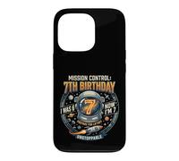 Custodia per iPhone 13 Pro I Was 6 Now Im 7 Astronaut Outer Space Birthday Kids Gear