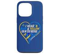 Custodia per iPhone 13 Pro I Wear Blue And Yellow For My Step Brother - Down Syndrome