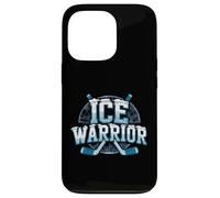 Custodia per iPhone 13 Pro ICE WARRIOR per un giocatore di hockey Frozen Rink Power