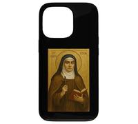 Custodia per iPhone 13 Pro Icona cattolica romana di Santa Edith Stein