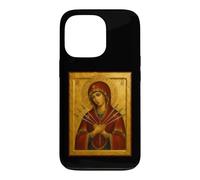 Custodia per iPhone 13 Pro Icona della Madonna Addolorata - Le Sette Spade di Maria