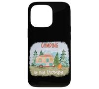 Custodia per iPhone 13 Pro Il campeggio è la mia terapia Camper nella foresta o nei boschi