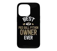 Custodia per iPhone 13 Pro Il miglior proprietario di Python con palla magica di sempre amante dei serpenti piebald