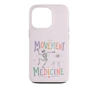 Custodia per iPhone 13 Pro Il movimento di terapia fisica è scheletro della medicina
