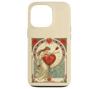Custodia per iPhone 13 Pro Il peso dell'amore Vintage Art Nouveau Romance