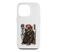 Custodia per iPhone 13 Pro Il Sesto Demone Celeste e Re Oda Nobunaga Samurai