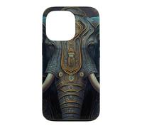 Custodia per iPhone 13 Pro Il sublime maestoso re elefante fantasy
