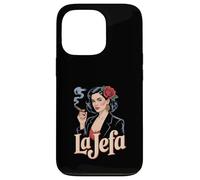 Custodia per iPhone 13 Pro Illustrazione vettoriale di La Jefa Funny Boss Lady