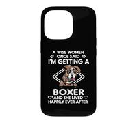 Custodia per iPhone 13 Pro I'm Getting A Boxer Funny Dog Mom Puppy Lovers