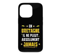 Custodia per iPhone 13 Pro In Bretagna non piove Assolutamente Mai Umorismo Breton