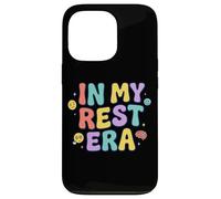 Custodia per iPhone 13 Pro In My Rest Era con testo multicolore