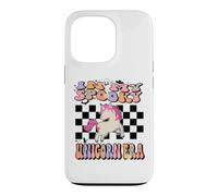 Custodia per iPhone 13 Pro In My Spooky Unicorn Era Groovy Halloween Animals Costume