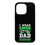 Custodia per iPhone 13 Pro Indosso il verde per la consapevolezza del linfoma non Hodgkin di mio padre