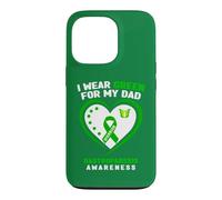 Custodia per iPhone 13 Pro Indosso il verde per la consapevolezza della gastroparesi di mio padre