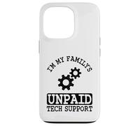 Custodia per iPhone 13 Pro Ingegnere del software IT Guy Sono il supporto tecnico non pagato della mia famiglia