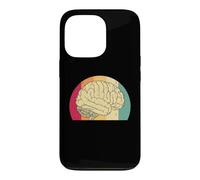 Custodia per iPhone 13 Pro Intelligenza Cervello Pensiero Psiche Scienza Retro Vintage