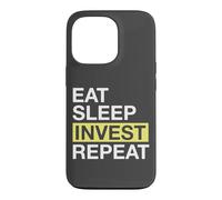 Custodia per iPhone 13 Pro Investing Lover Eat Sleep Invest Repeat