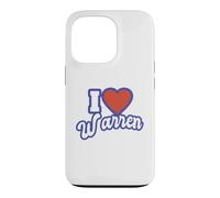 Custodia per iPhone 13 Pro Io amo Warren