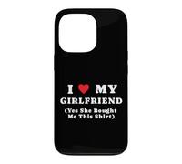 Custodia per iPhone 13 Pro Io Cuore Il mio Ragazza gf Sì Lei Comprato Mi Questo