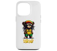 Custodia per iPhone 13 Pro IRIE Orsacchiotto Giamaica radici rasta reggae music