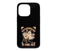 Custodia per iPhone 13 Pro It's A Bootiful Day To Make Art Funny Ghost Artist Halloween
