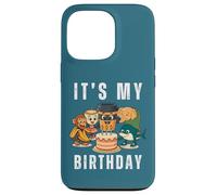 Custodia per iPhone 13 Pro It's My Birthday Compilation Italiano Brainrot Meme Bambini Ragazzi