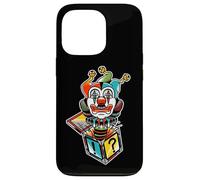 Custodia per iPhone 13 Pro Jack in the Box Clown Jester Spooky Creepy
