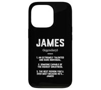 Custodia per iPhone 13 Pro James Definition Funny Talented Great Cosplay James Jimmy