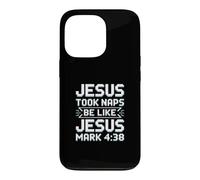 Custodia per iPhone 13 Pro Jesus Took Naps Be Like Jesus