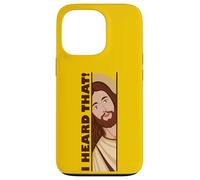Custodia per iPhone 13 Pro Jesus Watching Peeking Ho sentito quel divertente meme cristiano