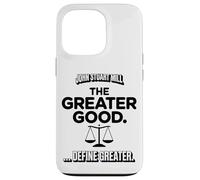 Custodia per iPhone 13 Pro John Stuart Mill The Greater Good ... Definire Maggiore